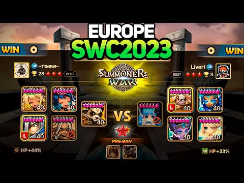 LIVERT vs TIMBO (BO5). SWC2023 EUROPE CUP - Summoners War