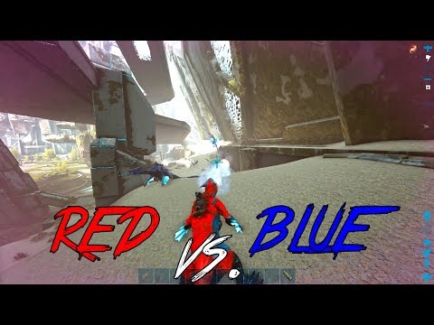 DEFENDING FROM A DESERT TITAN FOR A FAN | Ark Small Tribes PvP