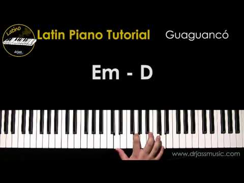 DRJASSMUSIC Latin Piano Tutorial - Guaguanco (Español)