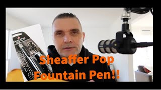 Unboxing and drawing with a Sheaffer Pop Fountain Pen!