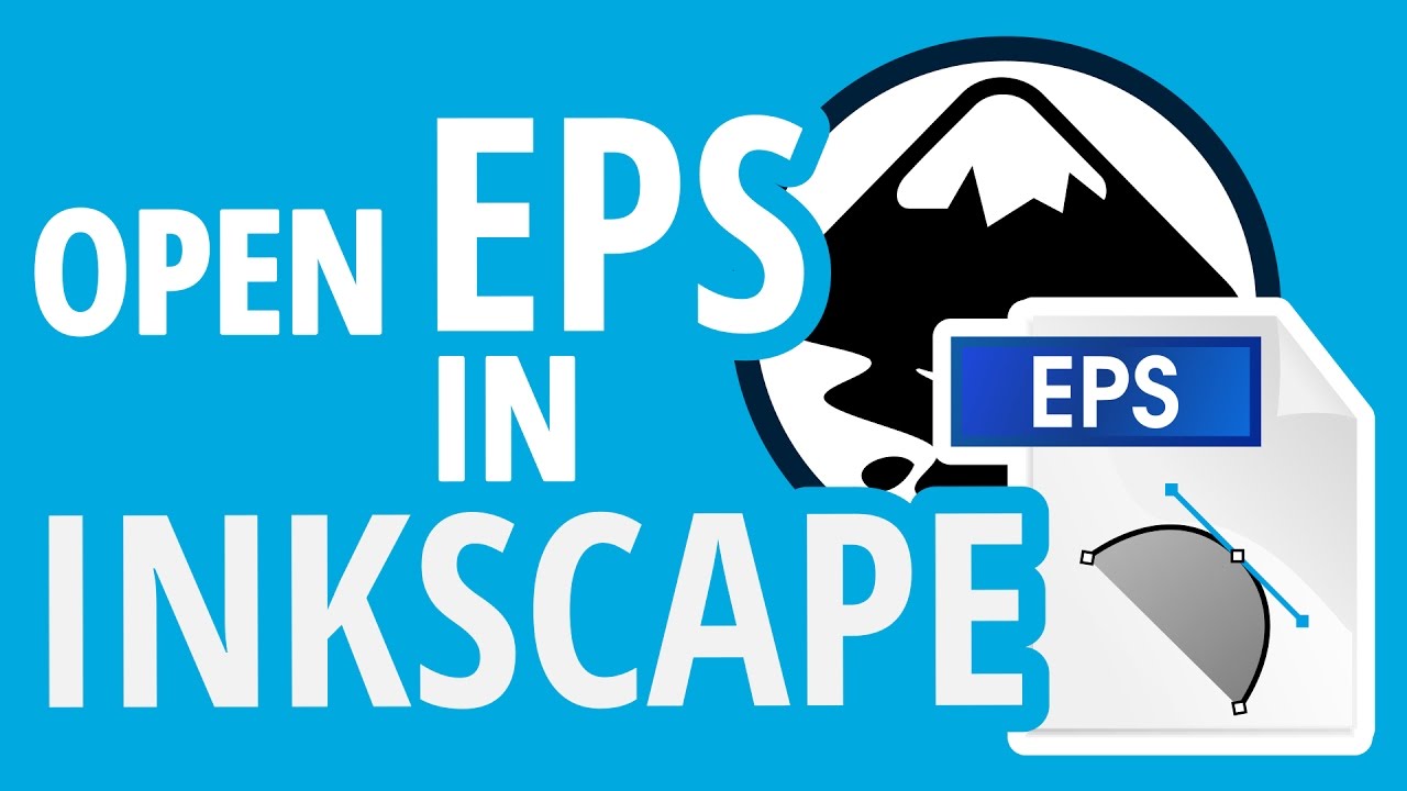 IMPORT EPS IN INKSCAPE ON WINDOWS | Open File Tutorial