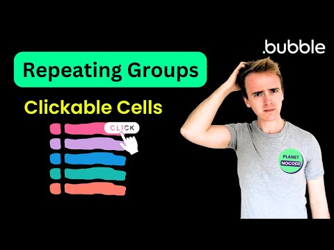 Whole Cell Link in Repeating Groups in Bubble.io thumbnail