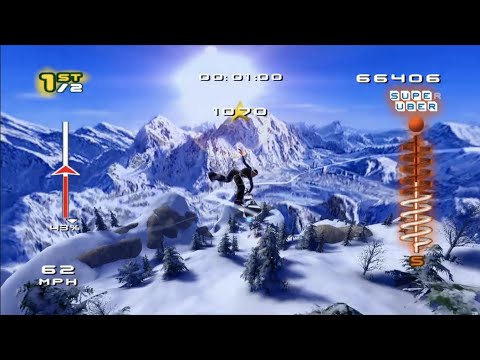 SSX 3 - Peak 1 Happiness Race Platinum Medal [2:38] - Zoe
