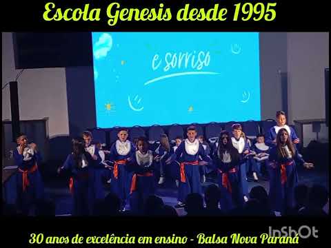 Escola Gênesis, em 1995, cidade Balsa Nova Paraná.Nos 25 anos, comemorei, agora, 30 anos. Parabéns 