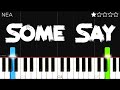 Nea - Some Say | EASY Piano Tutorial