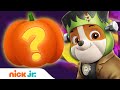 Pumpkin Carving Halloween Fun #6 🎃 w/ PAW Patrol, Blaze & Santiago of the Seas! | Nick Jr.