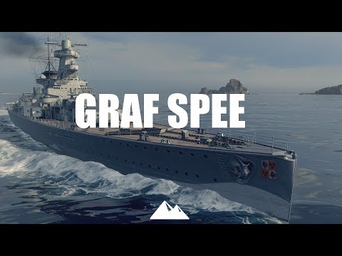 GRAF SPEE, Gefechte an der Kotzgrenze! - World of Warships | [Division] [Deutsch] [60fps]