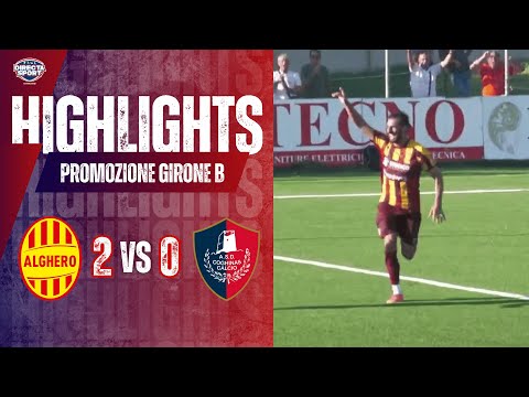 Calcio Promozione Gir. B - Alghero Calcio-Coghinas Calcio 2-0 (Highlights)