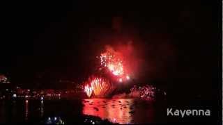 preview picture of video 'Fuochi d'artificio di ferragosto a mare, Sant' Assunta 2012 a Maiori - Costiera Amalfitana'