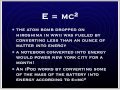 E=mc squared