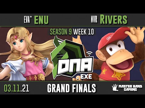 DNA.EXE S9:W10 - EVA^ | enu. (Zelda) Vs. NVR | Rivers (Diddy Kong) - Grand Finals