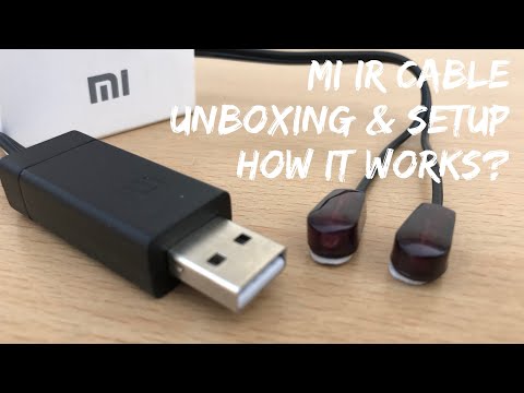MI TV IR Cable/ MI TV IR Cable Set Up/ Sensy How it works/ MI TV 4A IR Cable Unboxing