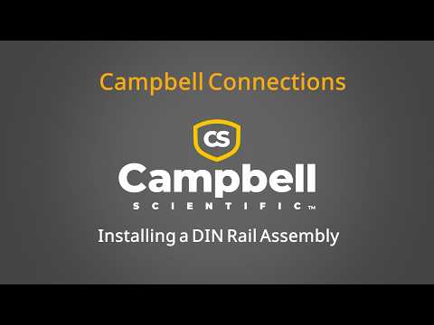 Installing a DIN Rail Assembly