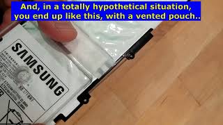 How to re-seal like a pro a vented li-ion pouch