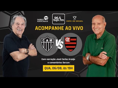 ATLÉTICO-MG (4) 0 x 1 (3) FLAMENGO - Copa do Brasil - Volta - Oitavas - 06/08/2025 - AO VIVO
