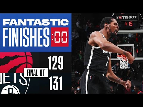 Final 2:07 WILD OT ENDING Nets vs Raptors 🔥