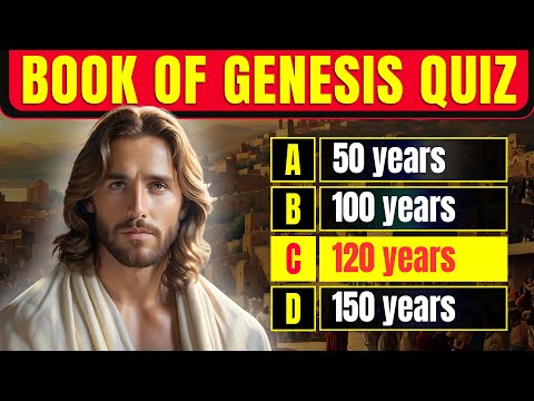 BOOK OF GENESIS QUIZ - 25 BIBLE QUESTIONS TO TEST YOUR BIBLE KNOWLEDGE - The Bible Quiz