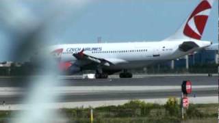 preview picture of video 'CSA A310 taxiing and taking off at YYZ'