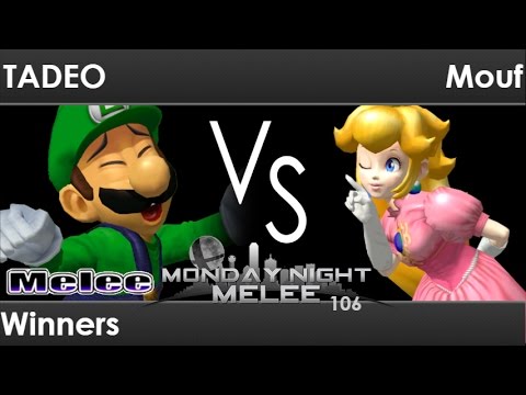 MNM 106 - TADEO (Luigi) vs SWG | Mouf (Peach) Winners - Melee