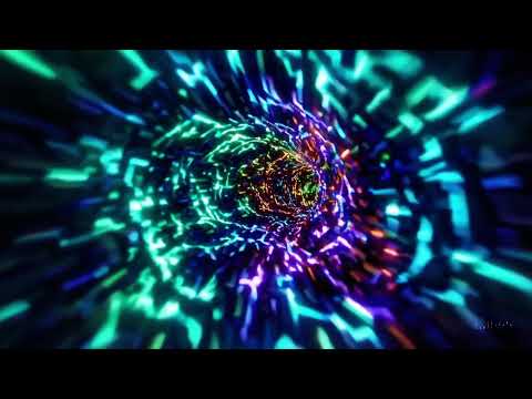 Color vortex: fractal spiral