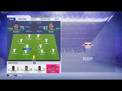 FIFA 19 RB Leipzig review - Best formation, Best tactics and instructions