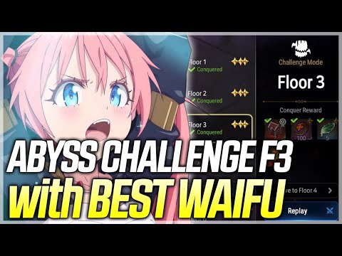 ABYSS CHALLENGE FLOOR 3 (3 STAR CLEAR with BEST WAIFU MILIM) - Epic Seven