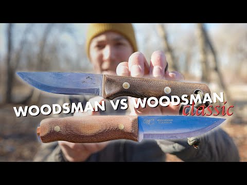 Woodsman VS. Woodsman Classic Knife | Four Common Bushcraft Tasks Tested