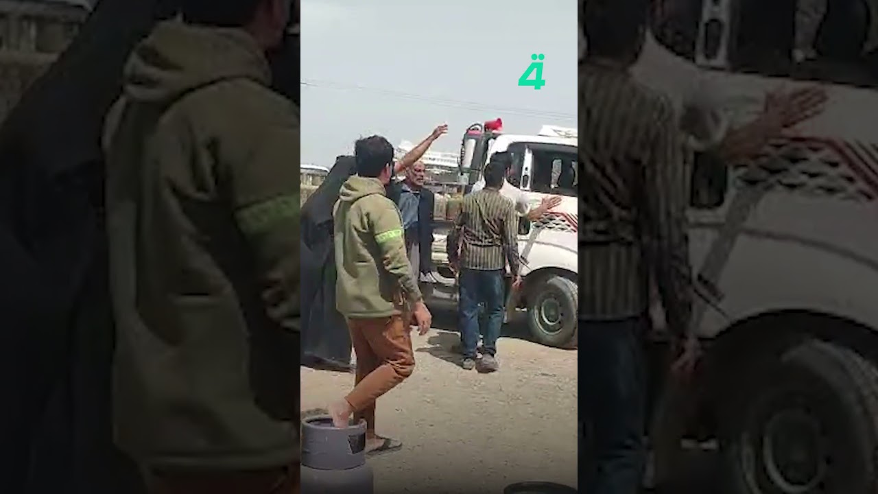 فيديو | طوابير غاز تتحول إلى مشاجرات بين المواطنين وأصحاب المعمل شمالي بغداد