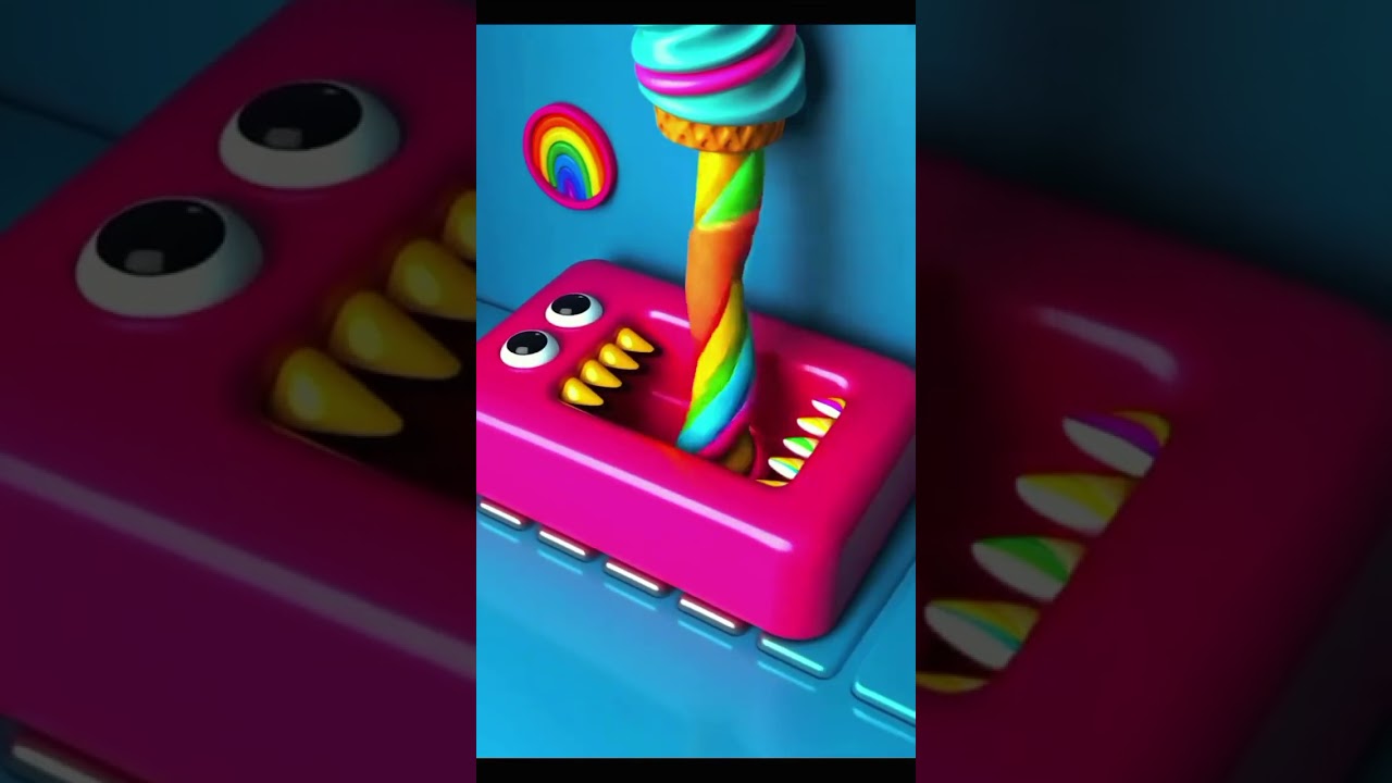 #part Relaxing perfect loop video #satisfying #asmr #loop #3d #animation #illusion #3danimation#Loop