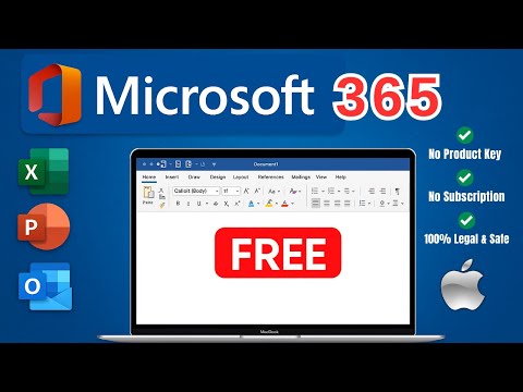 How to Install Microsoft Office FREE on Mac (2025)