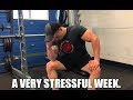 2019 BODYBUILDING PREP Week 5 | A Very Stressful Week & Full Arm Workout