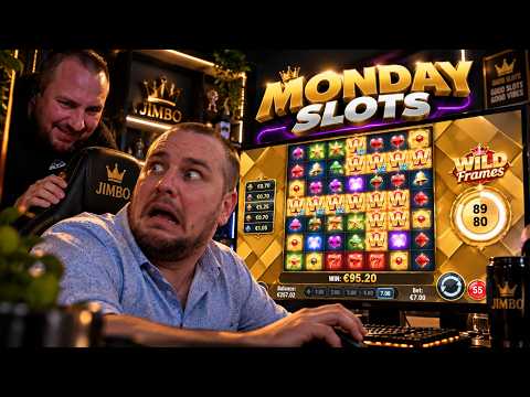 Thumbnail for video: Monday Online Slots Session with Jimbo