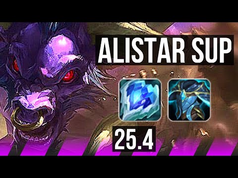ALISTAR & Ezreal vs SENNA & Varus (SUP) | KR Grandmaster | 25.4