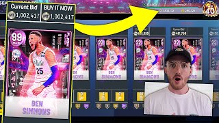 Auction House *SOCIAL EXPERIMENT* Most Expensive Card I Have EVER Sold!!! NBA 2K22