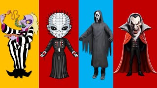 Scary Characters From Different Movies