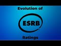 Evolution Of ESRB Ratings 1993 Present As Of April 2021