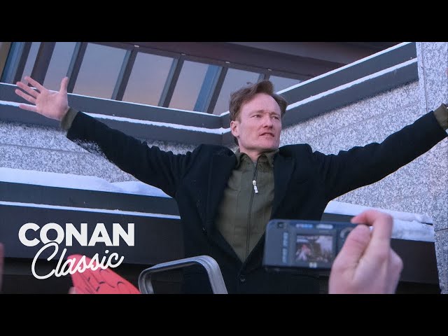 Conan Arrives In Finland  | Late Night with Conan O’Brien SDDEFAULT Thumbnail