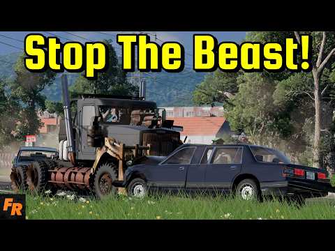 Stop The Beast! - Mad Max Edition - BeamNG Drive
