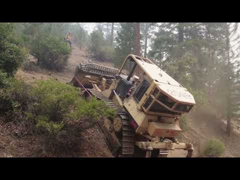 SmokeyFiredozer #MckinneyFire Siskiyou Crest
