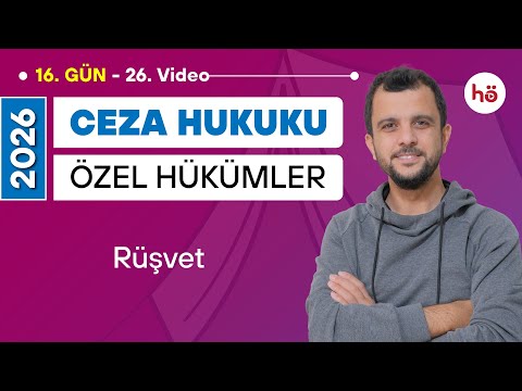 26) Special Provisions of Criminal Law - Bribery