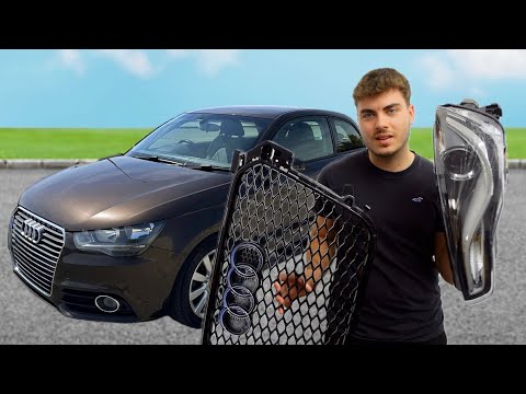 FIRST MODIFICATIONS TO MY GIRLFRIEND'S AUDI A1!