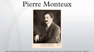 Pierre Monteux