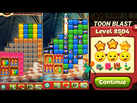 toon blast LEVEL 8504 🙄