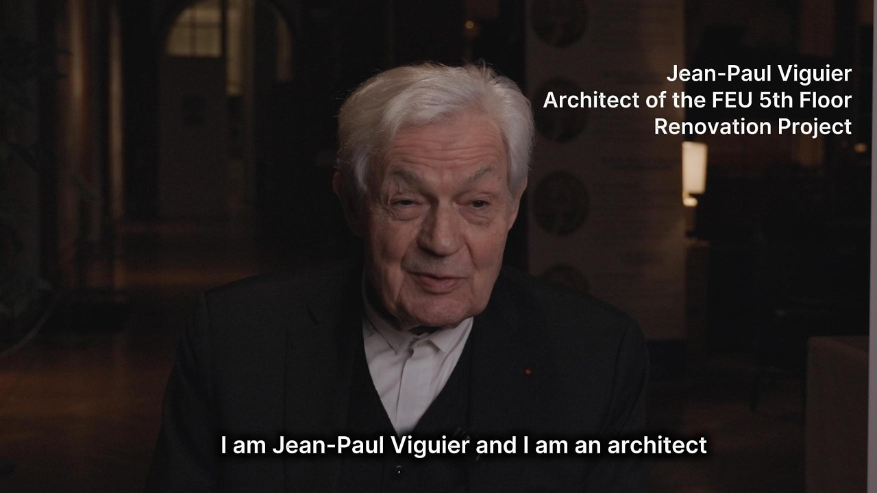 Meet the Architect of the 5th Floor Renovation | Jean Paul Viguier