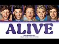 One Direction 'Alive' Lyrics (Color Coded Lyrics)