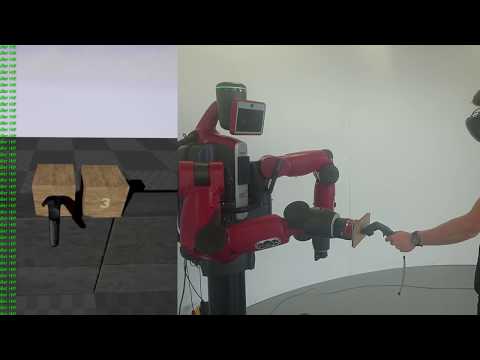 HapticVive - Encounter Haptics with the HTC Vive and Baxter Robot