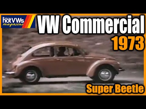 Volkswagen Super Beetle (1303) Werbespot von 1973