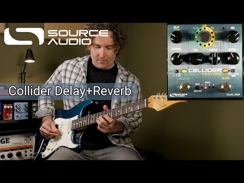 Source Audio SA263 Collider Delay + Reverb  2010s - Blue image 5