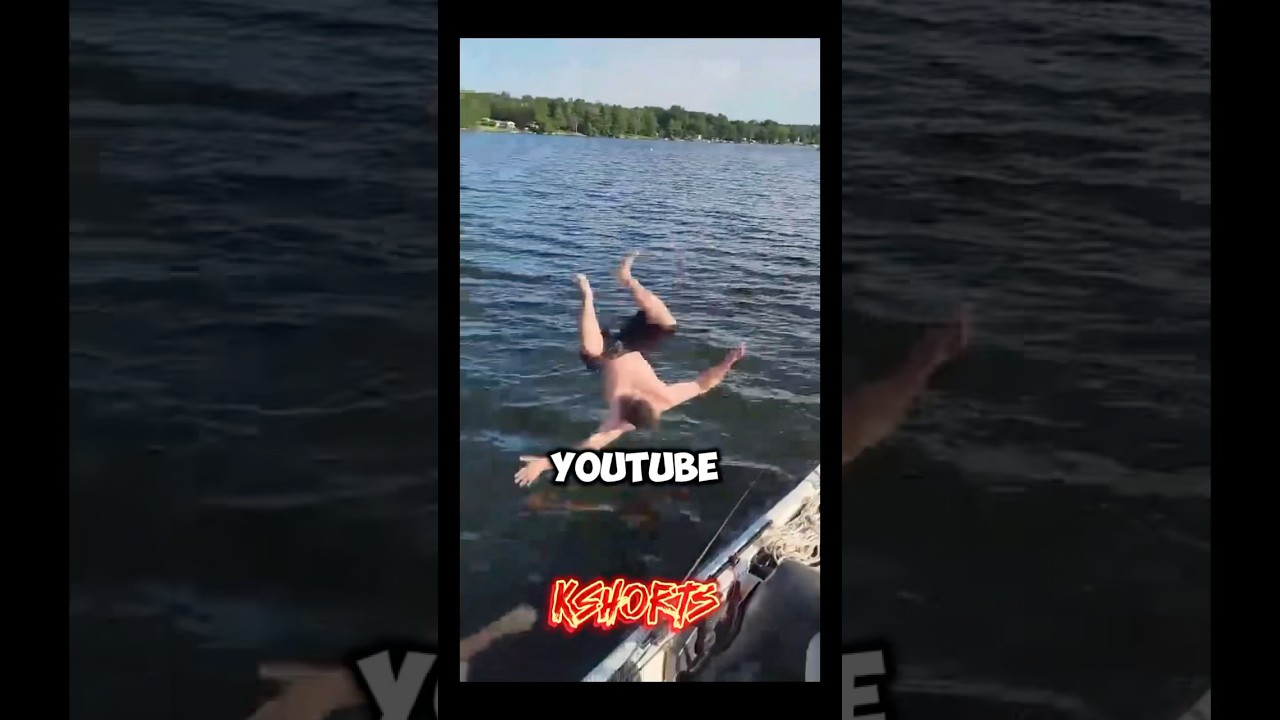 Having some fun on the lake #shorts #trending #reels #swimming