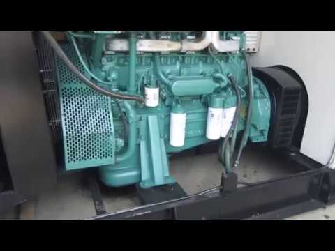 500 KW GENERATOR DIESEL VOLVO TAD1631GE TIER RATED 120/208 277/480 VOLT 12-LEAD